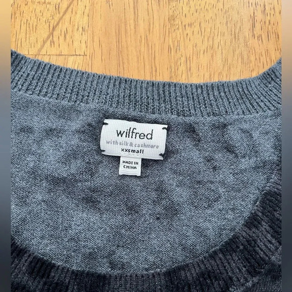 Wilfred leopard print top, size XXS - Picture 2 of 3